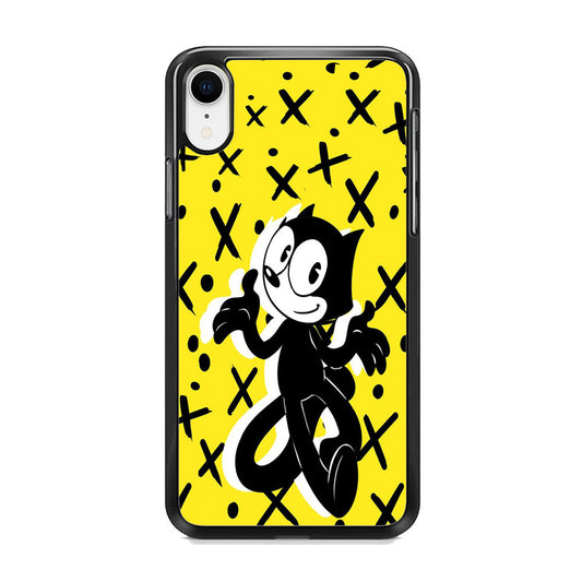 Felix The Cat Yellow iPhone XR Case