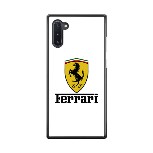 Ferrari Icon Of Logo Samsung Galaxy Note 10 Case - Ezzystore