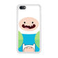 Fin Adventure Time Smiling Face iPhone 8 Case