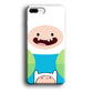 Fin Adventure Time Smiling Face iPhone 8 Plus Case