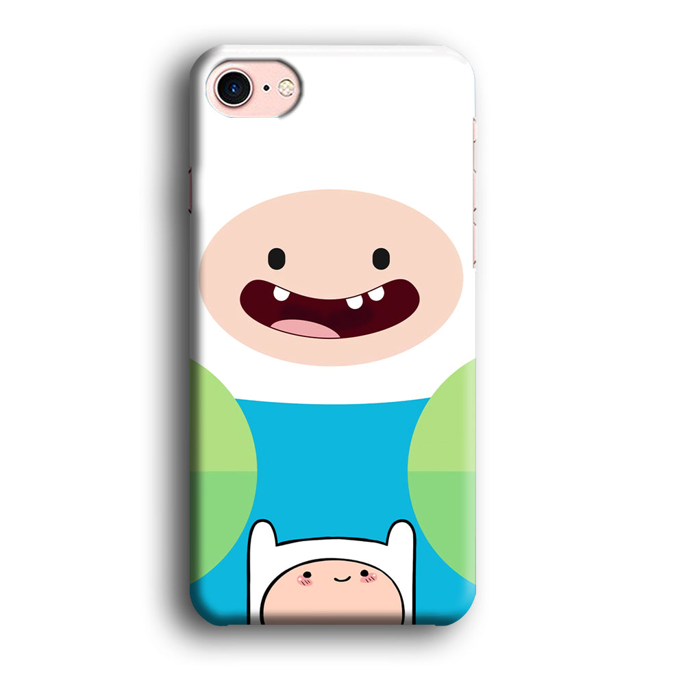 Fin Adventure Time Smiling Face iPhone 7 Case
