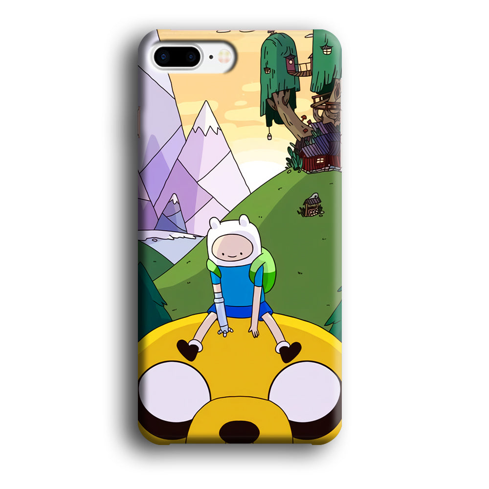 Fin And Jake Adventure Time Sad Moment iPhone 7 Plus Case