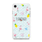 Flamingo Blue Chevron iPhone XR Case - ezzyst