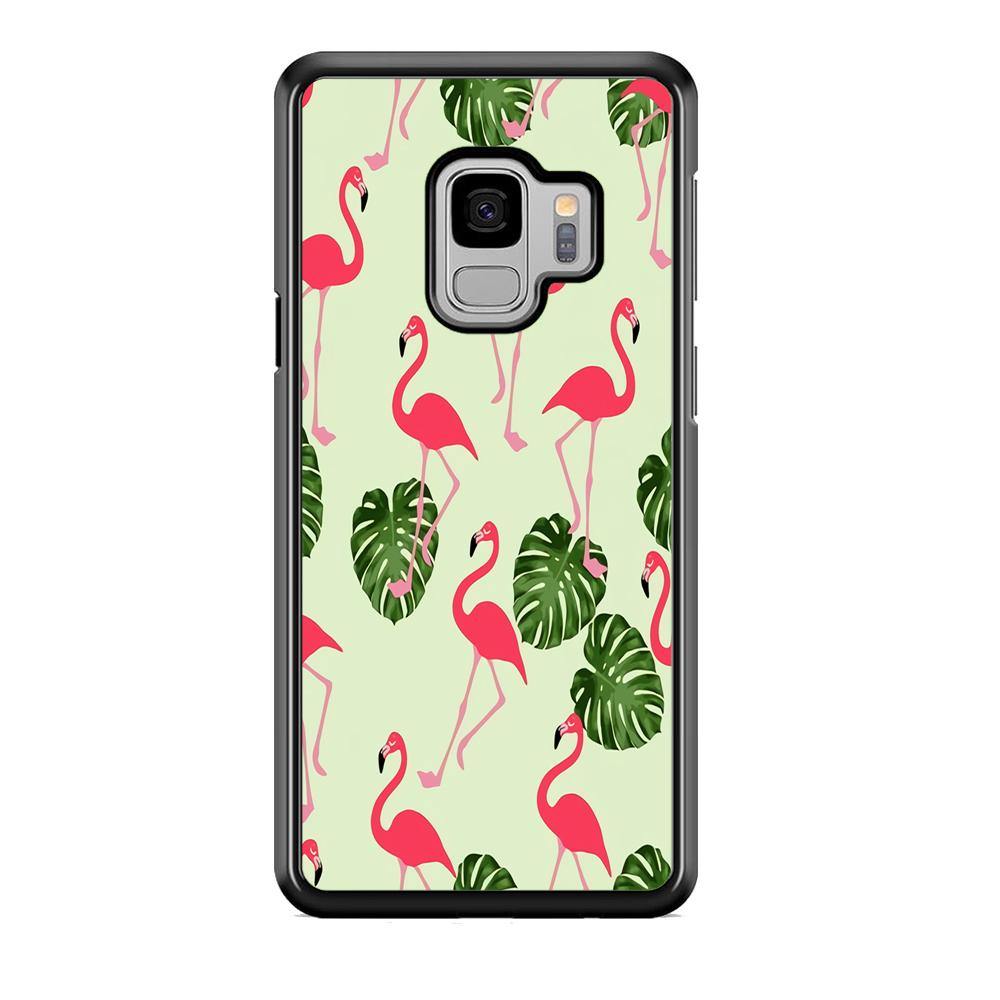 Flamingo Leaf  Samsung Galaxy S9 Case - ezzyst