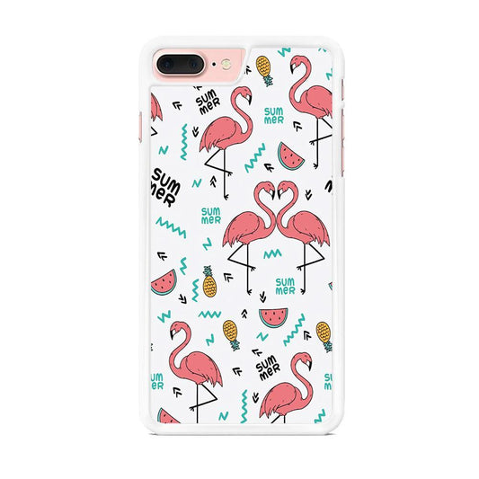 Flamingo Summer iPhone 8 Plus Case - ezzyst