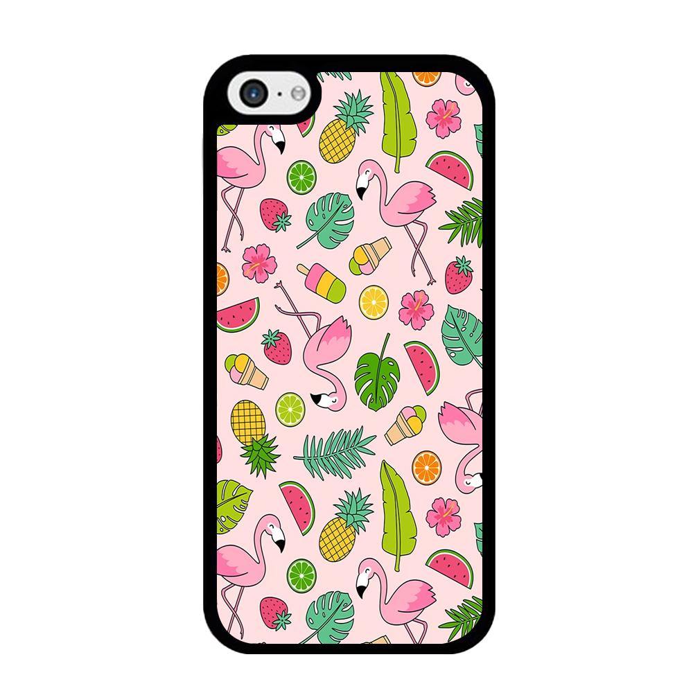 Flamingo Summer Fruit iPhone 5 | 5s Case - Ezzystore