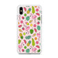 Flamingo Summer Fruit iPhone X Case - ezzyst