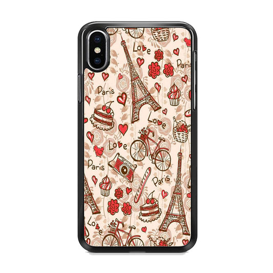 Flowers Beauty In Paris Wallpaper iPhone X Case