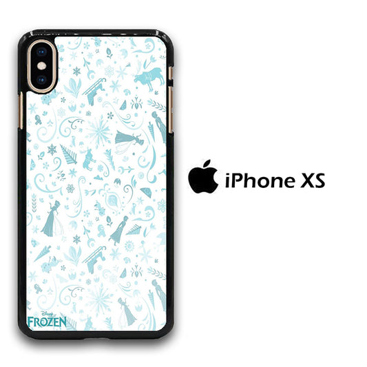 Frozen White Wallpaper iPhone Xs Case