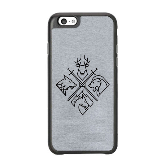 Game Of Thrones Valar Morghulis Grey Jeans Emblem iPhone 6 Plus | 6s Plus Case