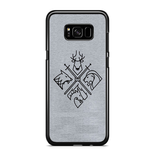 Game Of Thrones Valar Morghulis Grey Jeans Emblem Samsung Galaxy S8 Plus Case