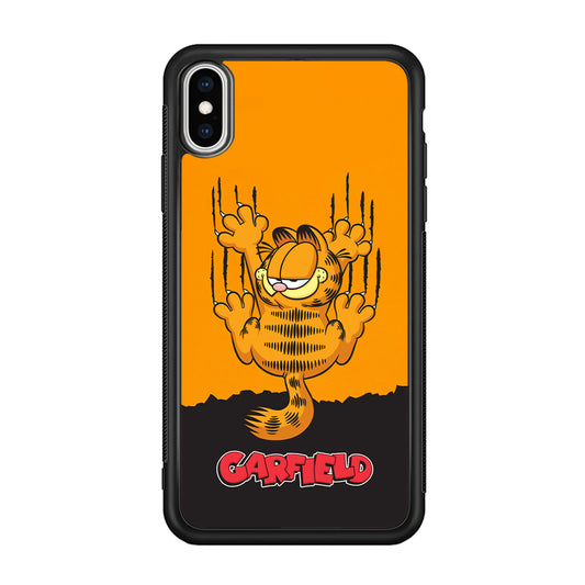 Garfield Claw Mark iPhone X Case