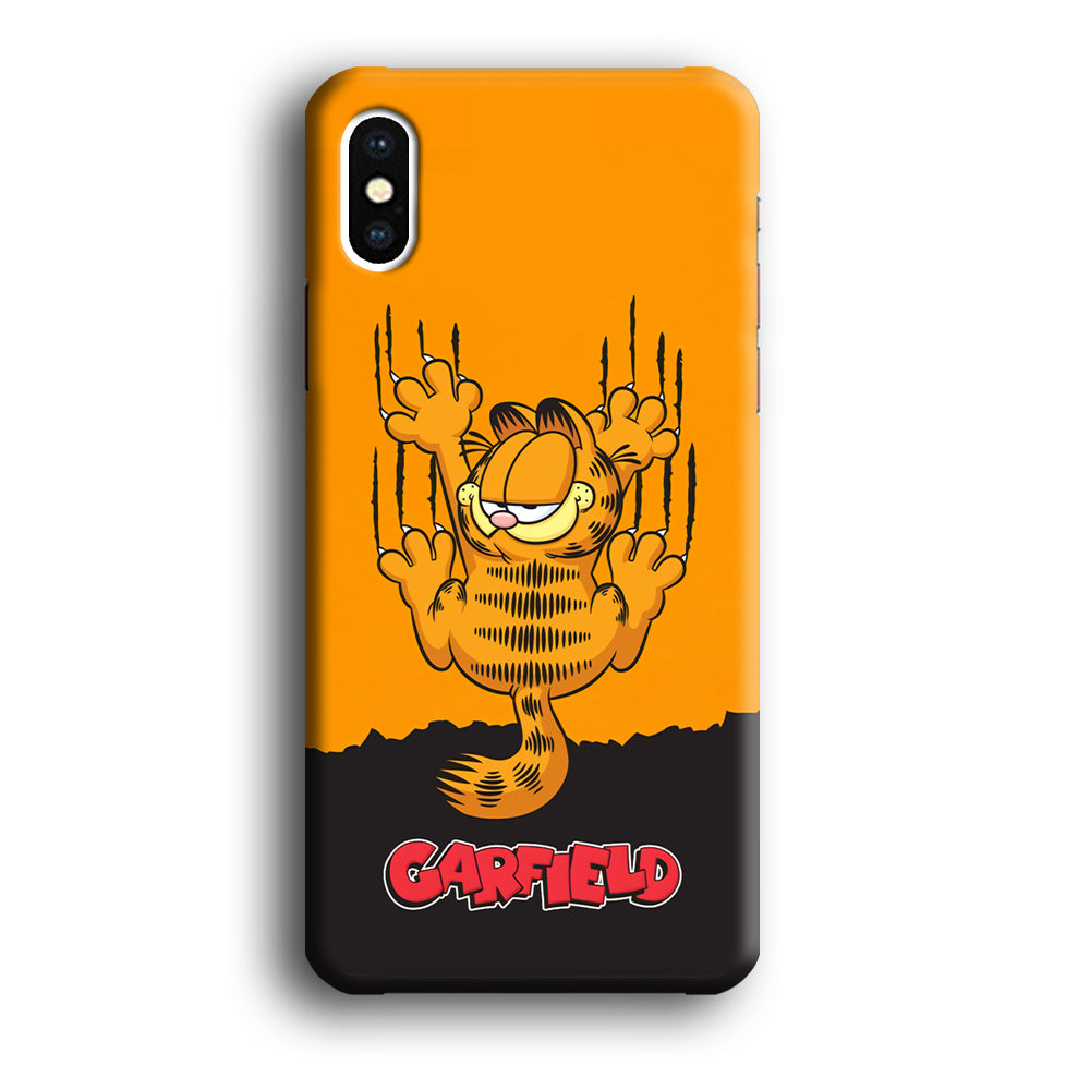 Garfield Claw Mark iPhone Xs Max Case