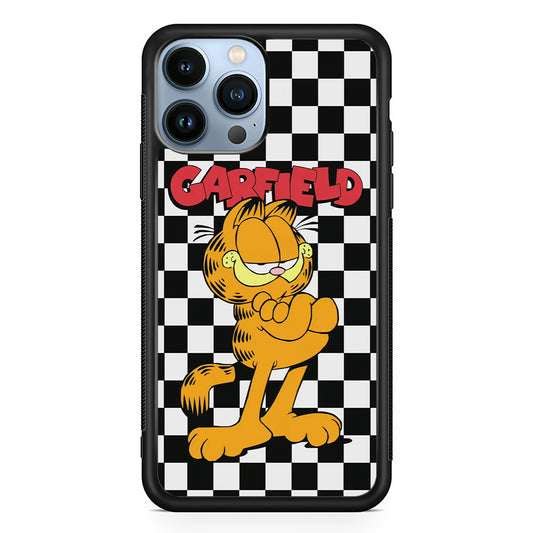 Garfield Cube Black Nad White iPhone 13 Pro Case