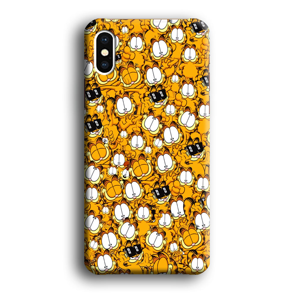 Garfield Doodle iPhone Xs Max Case