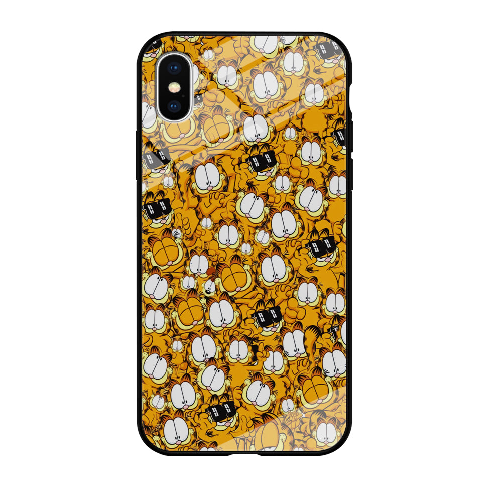 Garfield Doodle iPhone X Case