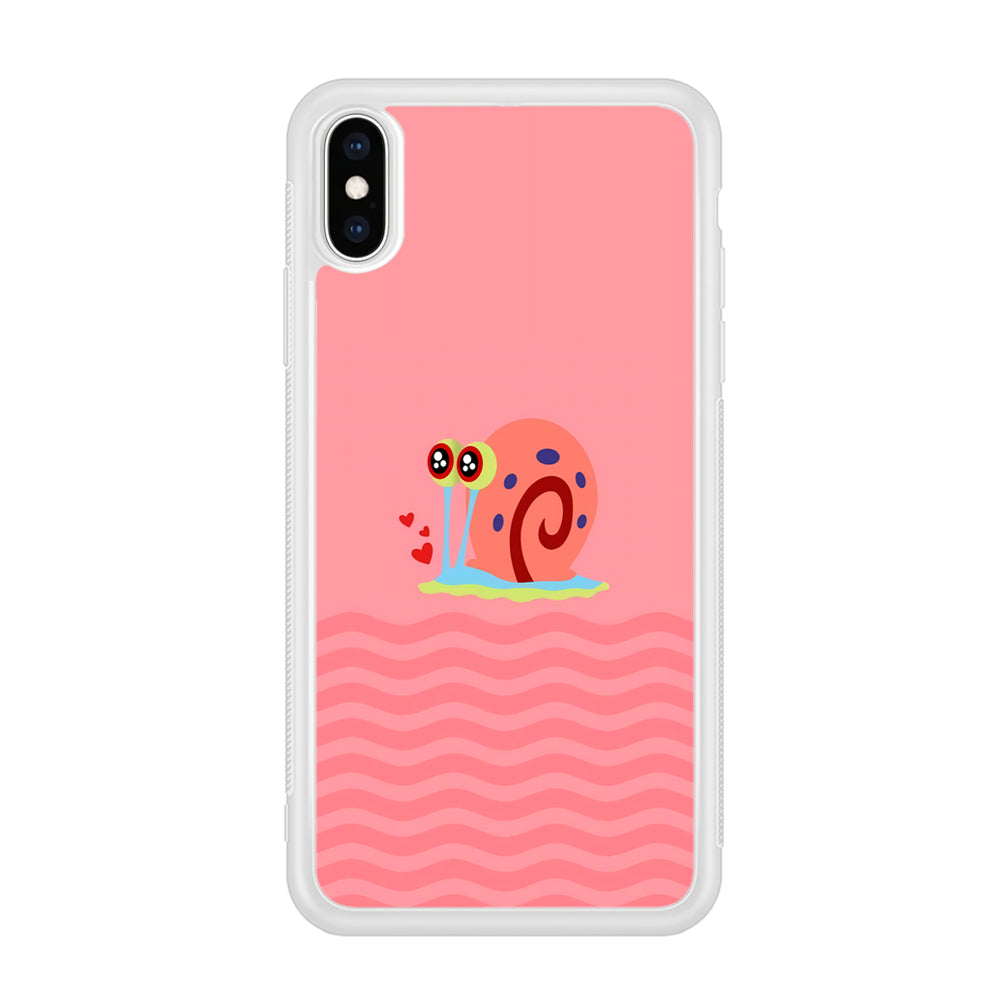 Gary Squarepants Cuteness of Pet iPhone Xs Max Case