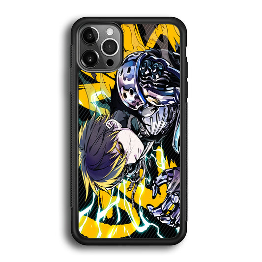 Genos One Punch Man Battle Mode iPhone 12 Pro Case