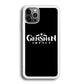 Genshin Impact Logo Black iPhone 12 Pro Max Case