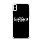 Genshin Impact Logo Black iPhone X Case - ezzyst