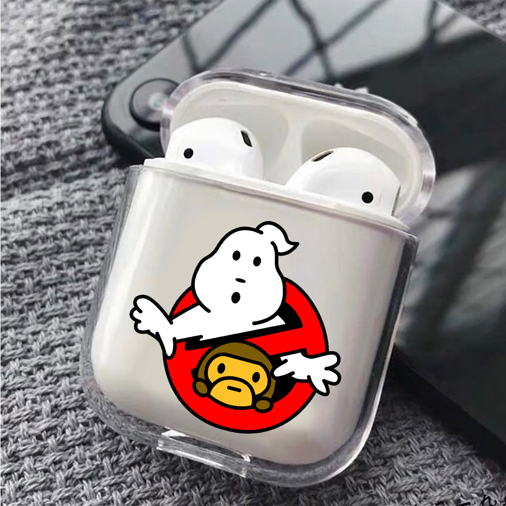 Ghost Busters X Baby Milo Protective Clear Case Cover For Apple Airpods