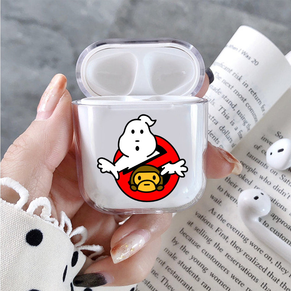 Ghost Busters X Baby Milo Protective Clear Case Cover For Apple Airpods