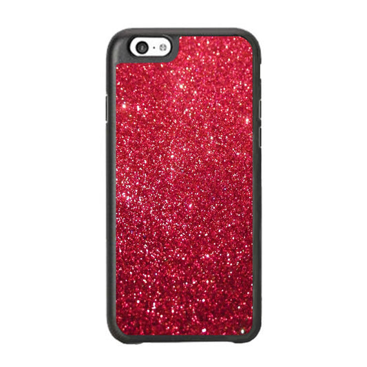 Glitter Light Sand Red Maroon iPhone 6 Plus | 6s Plus Case