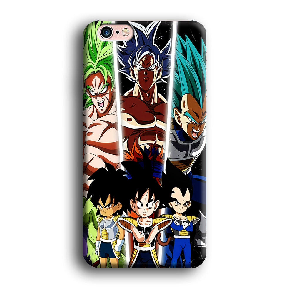 Goku And Brother Transformation iPhone 6 Plus | 6s Plus Case
