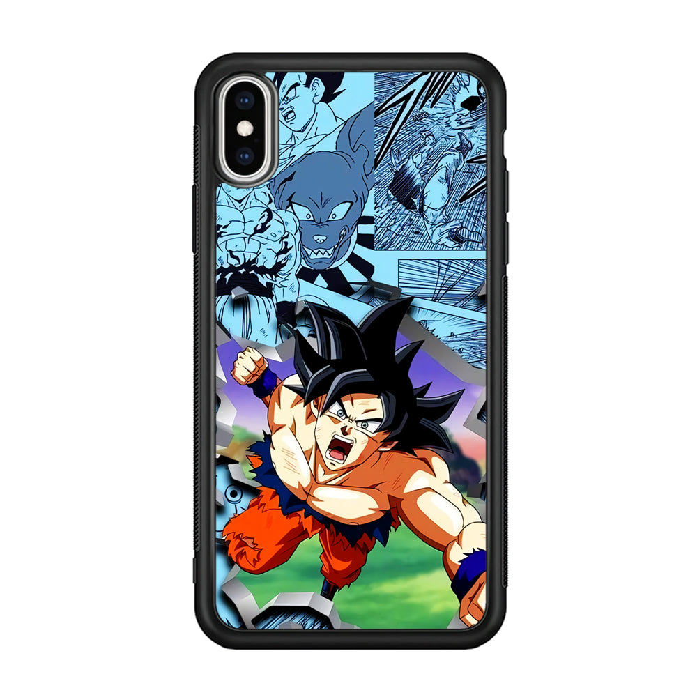 Goku Comic Power iPhone Xs Max Case