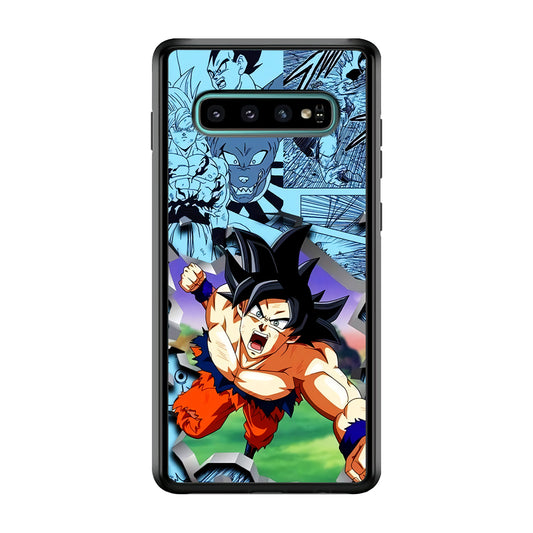 Goku Comic Power Samsung Galaxy S10 Case