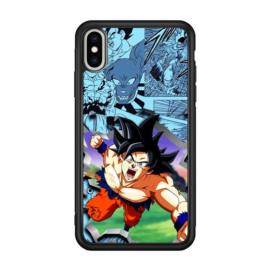 Goku Comic Power iPhone X Case