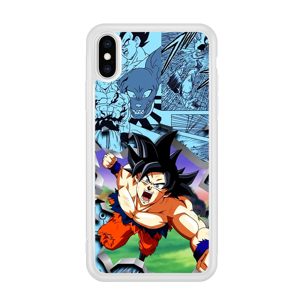Goku Comic Power iPhone X Case