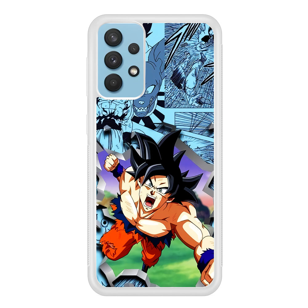Goku Comic Power Samsung Galaxy A32 Case