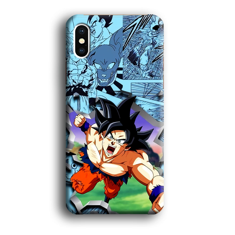 Goku Comic Power iPhone X Case