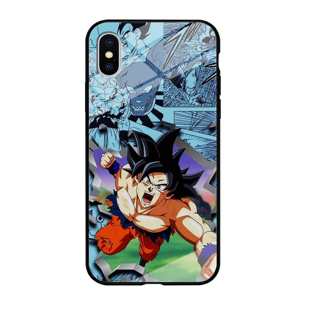 Goku Comic Power iPhone Xs Max Case