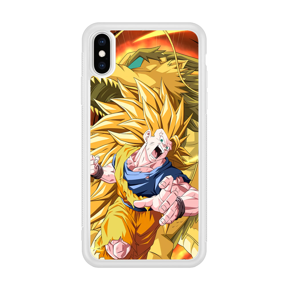 Goku Saiyan Dragon iPhone X Case