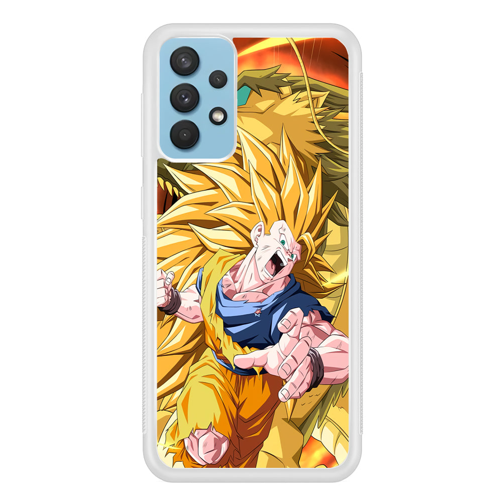 Goku Saiyan Dragon Samsung Galaxy A32 Case