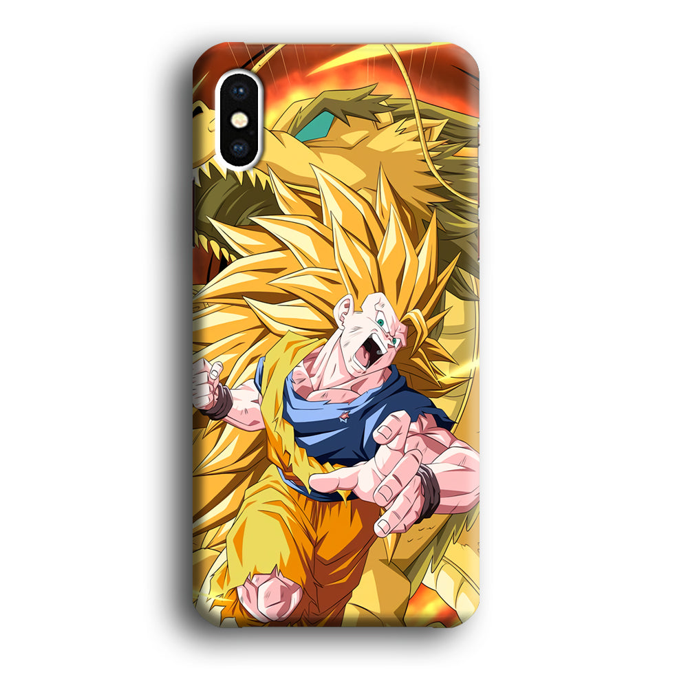 Goku Saiyan Dragon iPhone Xs Max Case