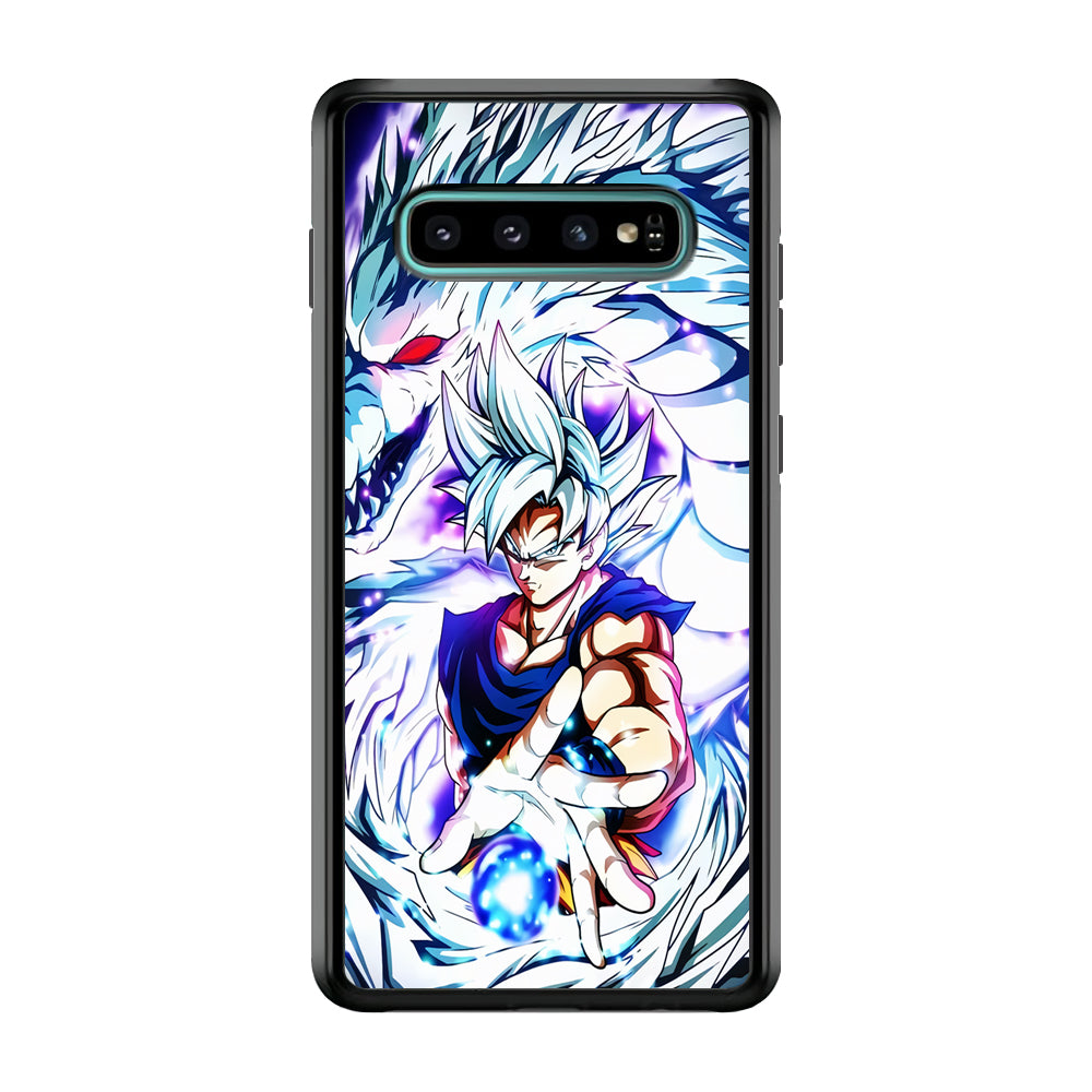 Goku White Dragon Samsung Galaxy S10 Plus Case