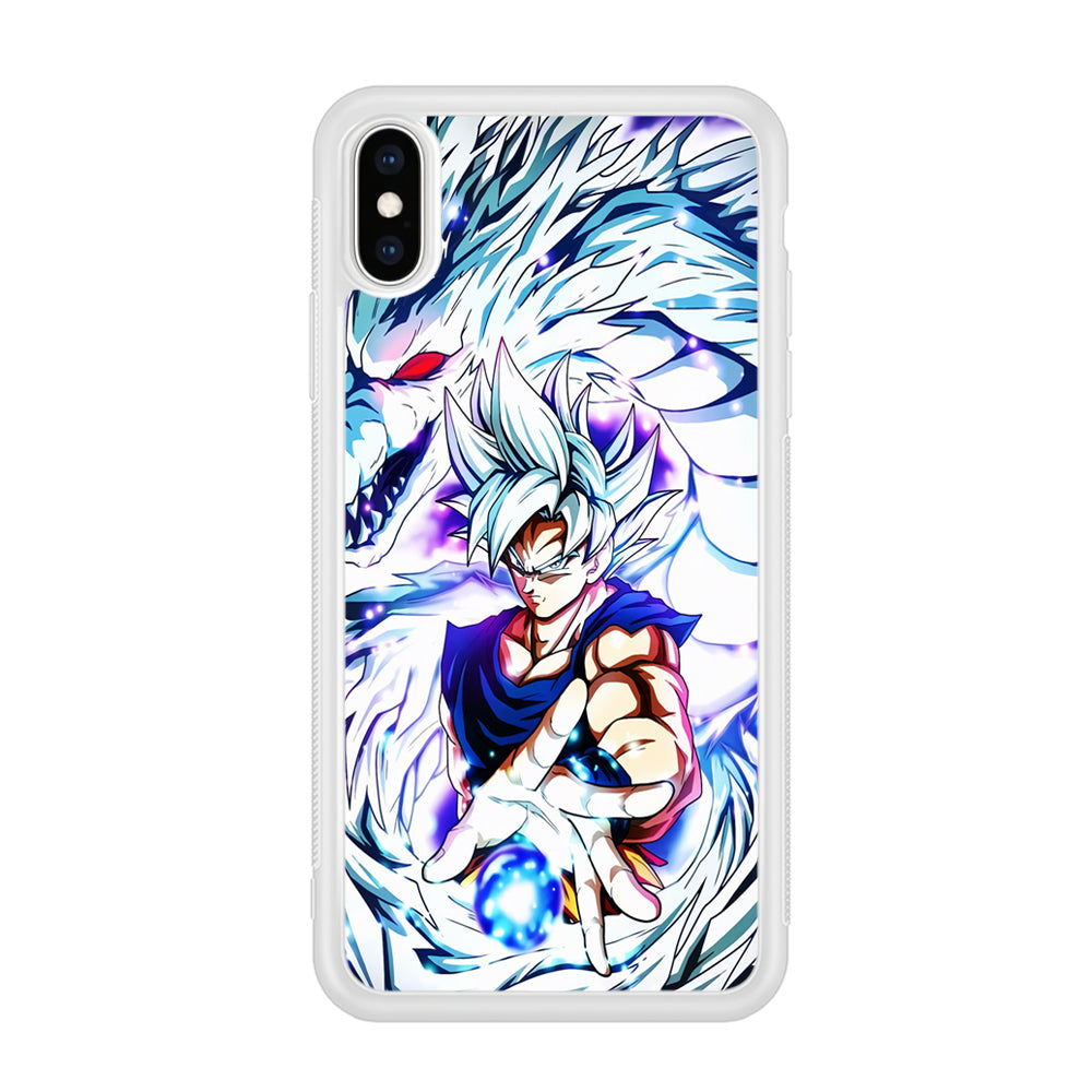 Goku White Dragon iPhone Xs Max Case
