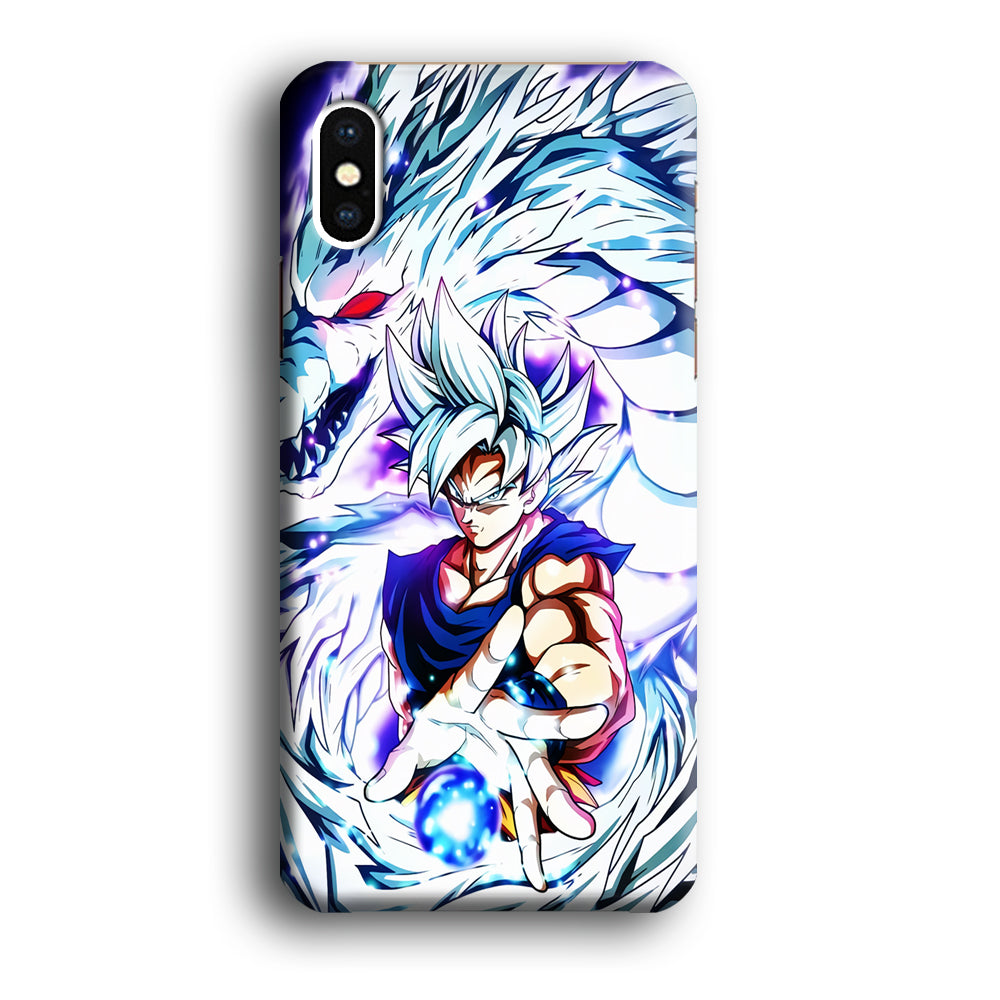Goku White Dragon iPhone X Case