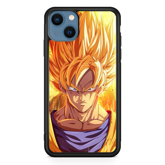 Goku Yellow Super Saiyan iPhone 13 Case