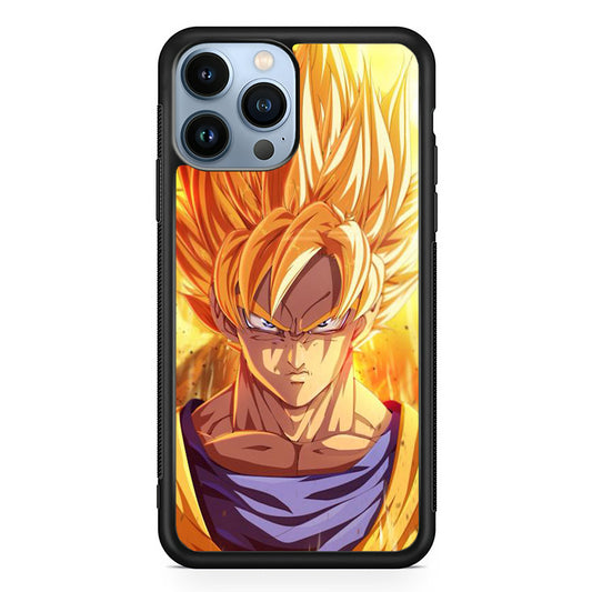 Goku Yellow Super Saiyan iPhone 13 Pro Max Case