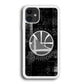 Golden State Warriors Grey Word Abstract iPhone 12 Case