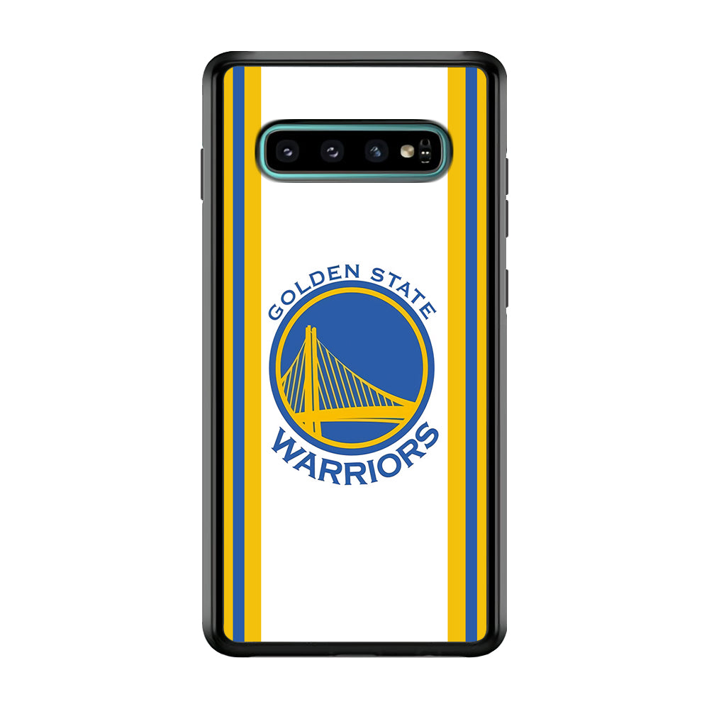 Golden State Warriors Suit Jersey Samsung Galaxy S10 Plus Case