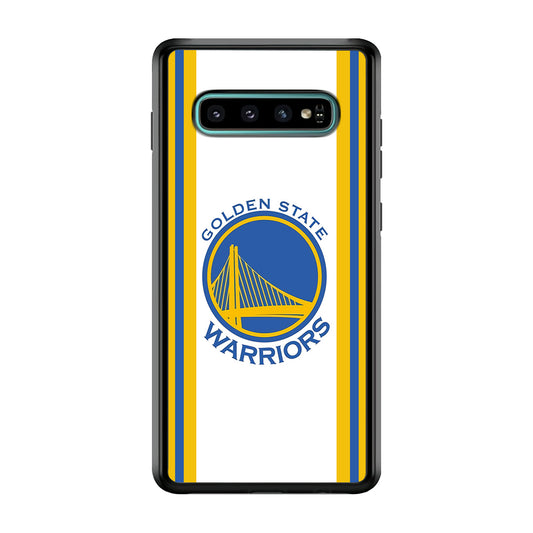 Golden State Warriors Suit Jersey Samsung Galaxy S10 Plus Case