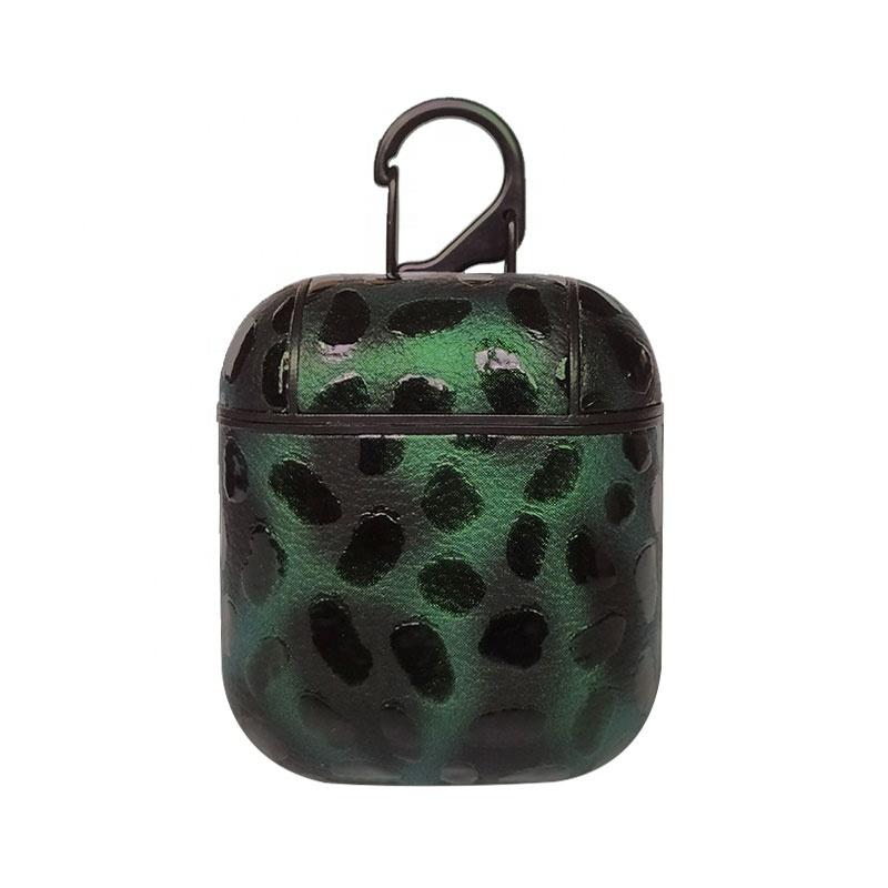 Tiger Design PU Leather Protective Case Cover For Apple Airpods