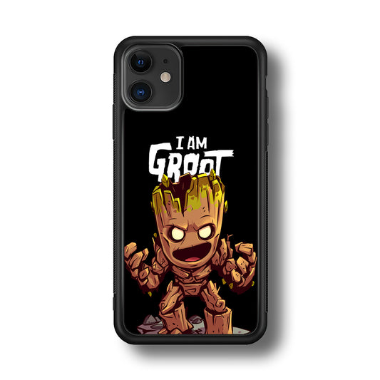 Groot Angry Mode iPhone 11 Case