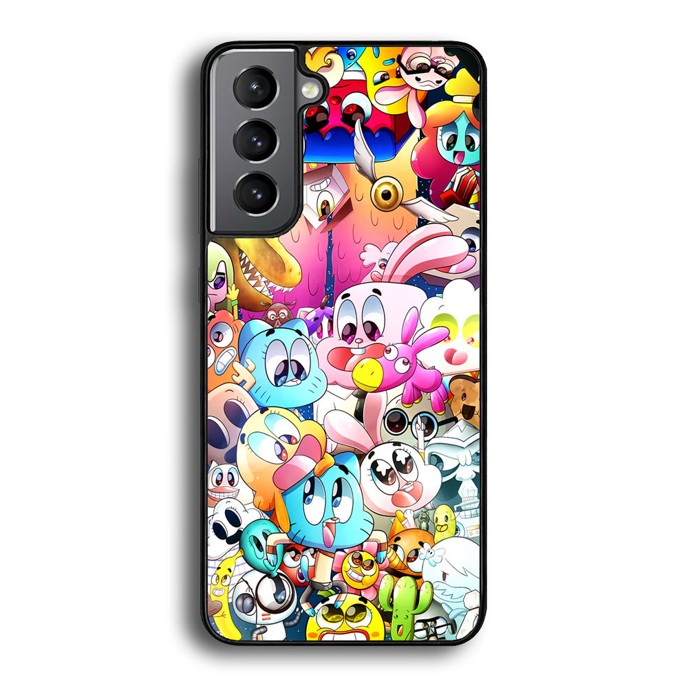 Gumball All Character Samsung Galaxy S21 Plus Case - Ezzystore