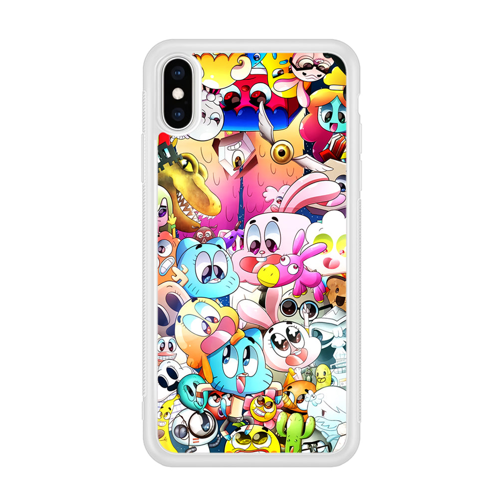 Gumball All Character iPhone Xs Max Case